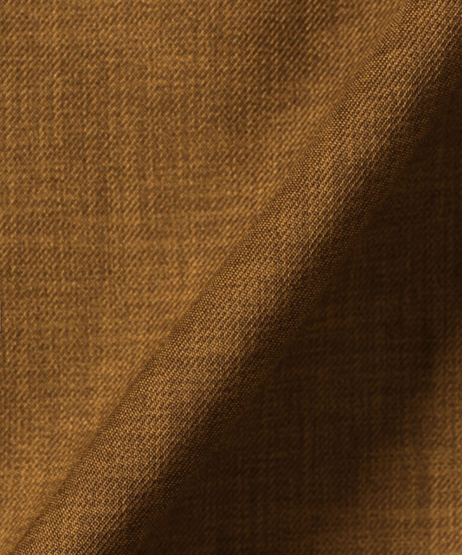City Twill Deep Pleated Pant (ダークブロンズ) ポリエステル / 軽量 / クロップドパンツ / ウォッシャブル / 01-5206411