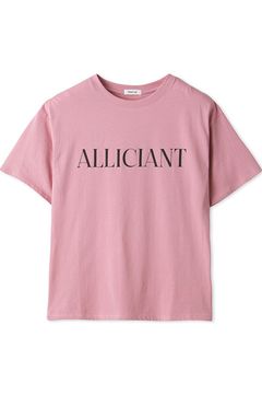 ロゴプリントTシャツ (ピンク ) コットン / クルーネック  / UVカット / 接触冷感 / ウォッシャブル / FWCT244143