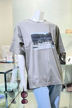 フォトTシャツ(カーキ)綿100% / ウォッシャブル