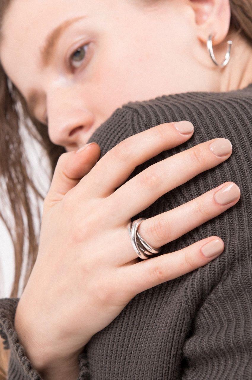 COIL RING 1701005 SILVER / リング（シルバー）シルバー925 / シルバー1000コーティング / 箱付き / ギャランティーカード付 / 日本製【正規販売店】
