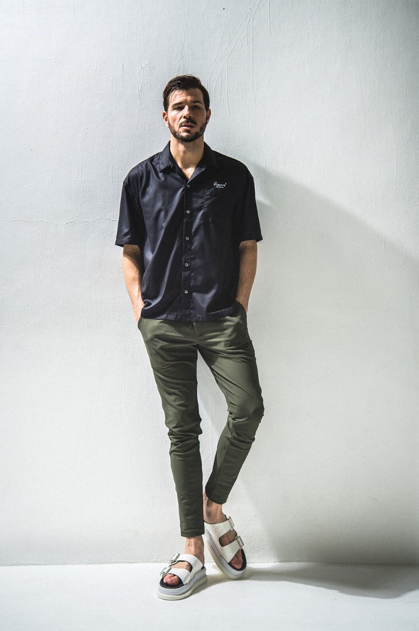 CHRIS EASY TUCK PANTS /