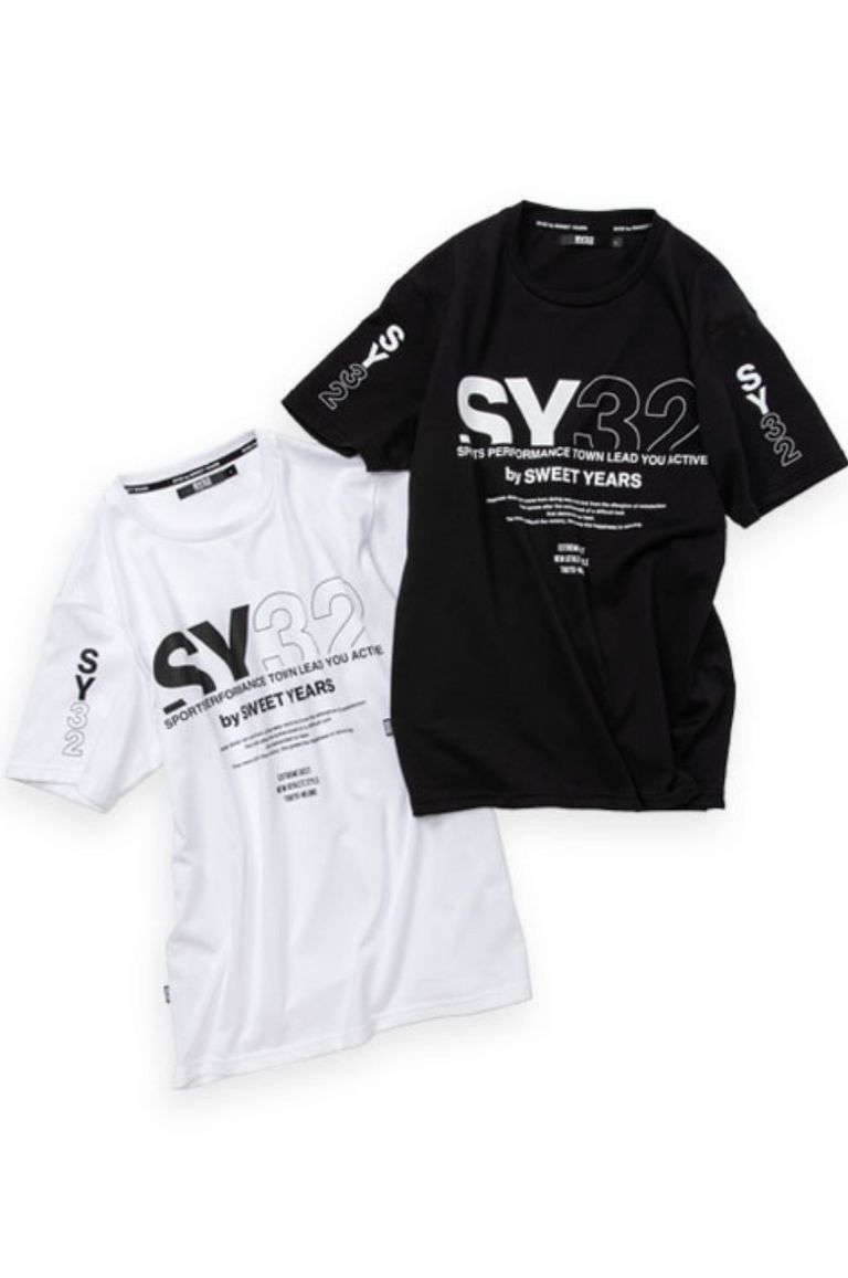 SY32 by SWEET YEARS - MIX LOGOTEE / ミックスロゴTシャツ | LA