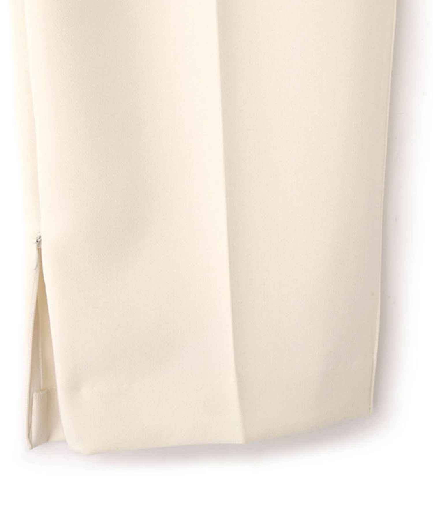 サイドピンタックラインリラクシーパンツ ( OFF WHITE ) ポリエステル / ウエストゴム  / シーズンレス / 手洗可 / 1226120015