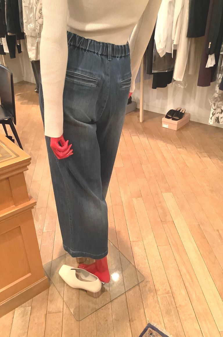 Moname - RELAX WIDE DENIM PANTS /リラックスワイドデニムパンツ | LA