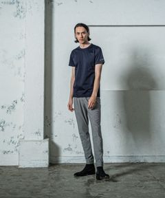 Finest BASIC T (ネイビー) コットン / 最高級オーガニックコットン / ややタイト / 手洗可/  RC35-T-006