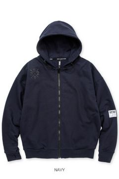 BIG SILHOUETTE HEAVY ZIP HOODIE / ビッグシルエットジップフーディー