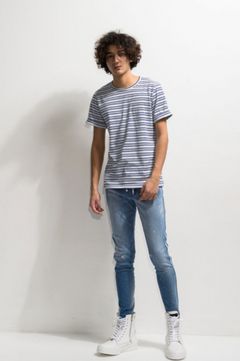 RESOUND CLOTHING - DENIM JERSEY LINE PT DIND/ インンディゴデニム