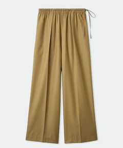 リラクシーイージーパンツ(ベージュ) ポリエステル / ウォッシャブル / ストレートワイド / ウエストゴム / MWFP261034