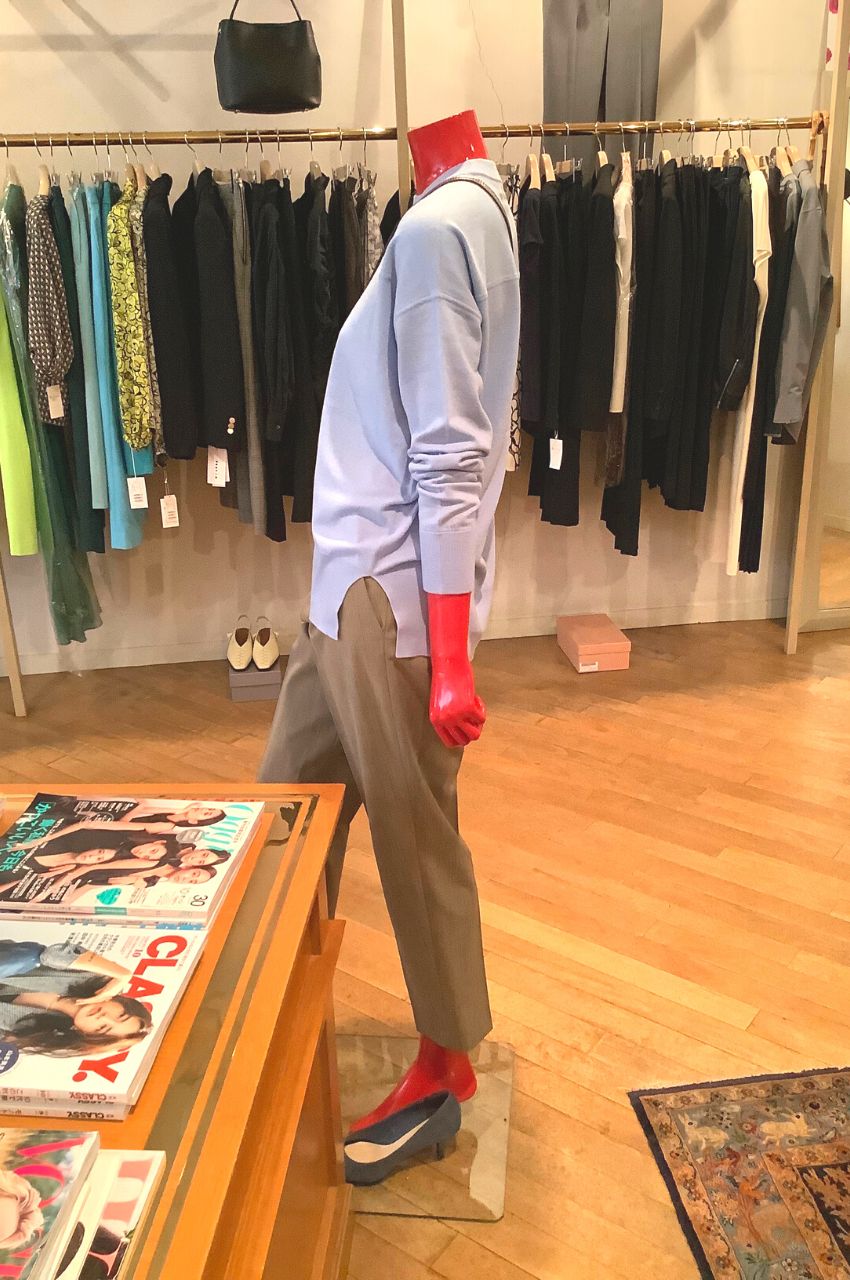 Wool Tech Karenia Yoke / ウールクルーネックプルオーバー