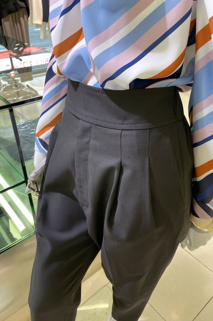 HIGH WAIST T/R TAPERD PT/ハイウエストテーパードパンツ