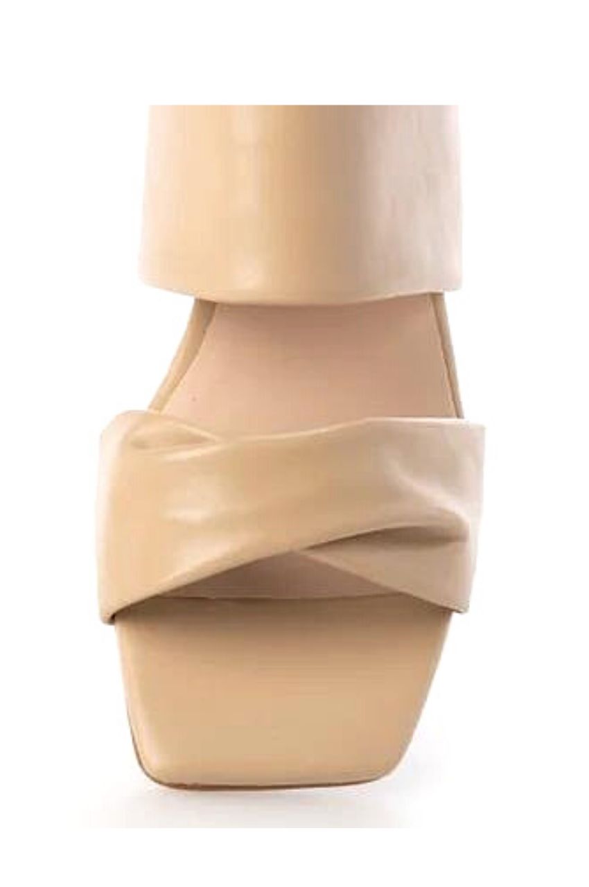 SQUARE TOW TUBE BELT SANDALS / スクエアトウチューブベルトサンダル