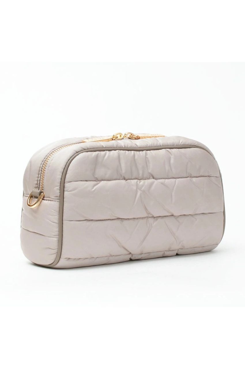 GINO / ジーノ (Khaki) / ナイロン / 牛革 (Italian Leather) / ショルダーバッグ / 長財布入るサイズ / 日本製 / V-2192