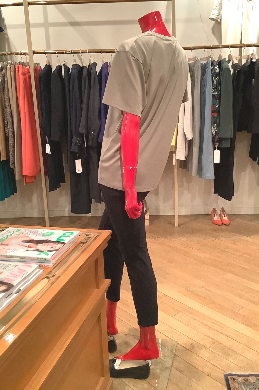 Clinton Knit 2② Perfect Tee B /  リラックスフィットプルオーバーTシャツ