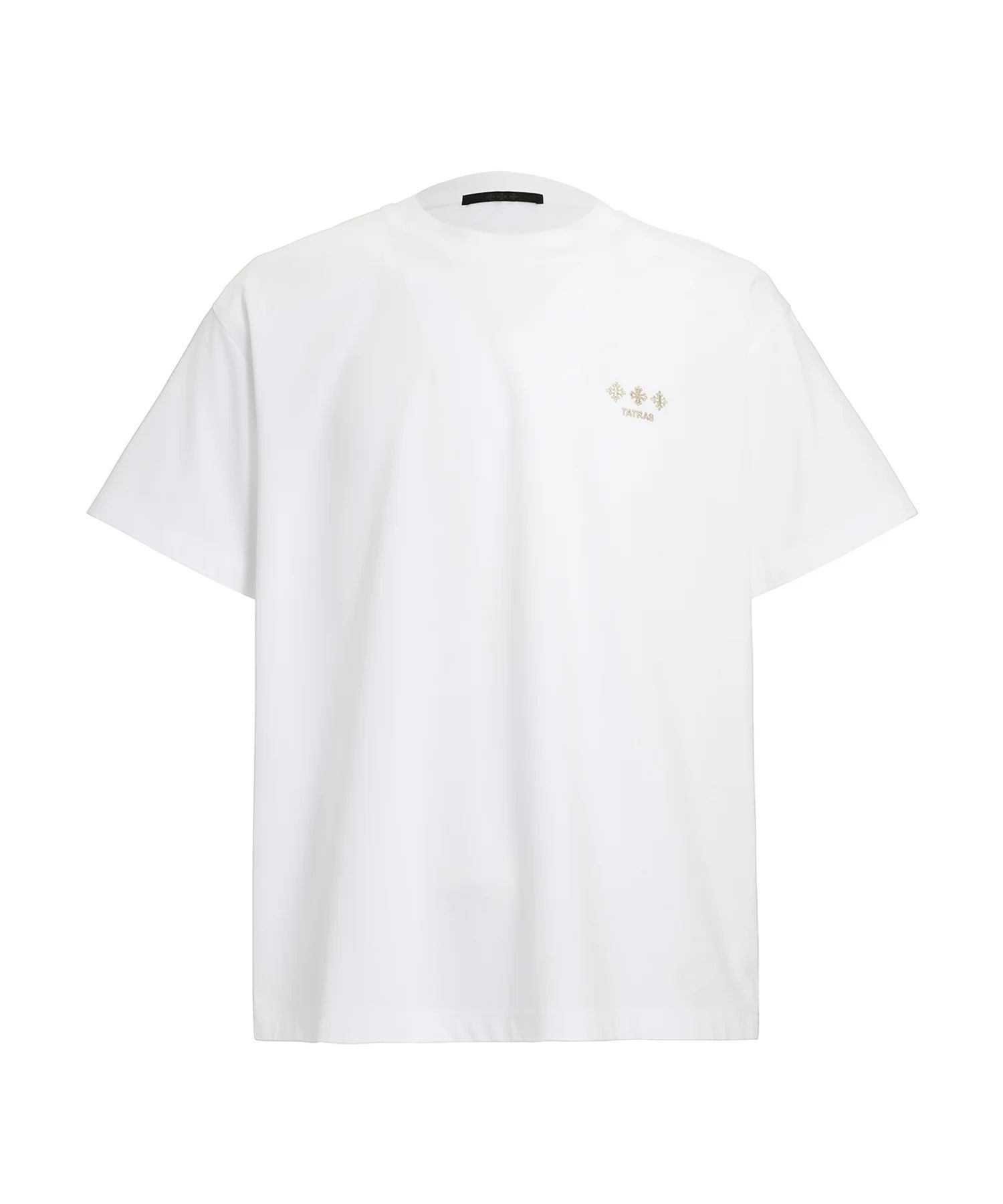 【 MEN】NUNKI ヌンキ Tシャツ(ホワイト) 綿 /前後 ロゴ / オーバーサイズ / 透け感無し / MCKZ0378083588