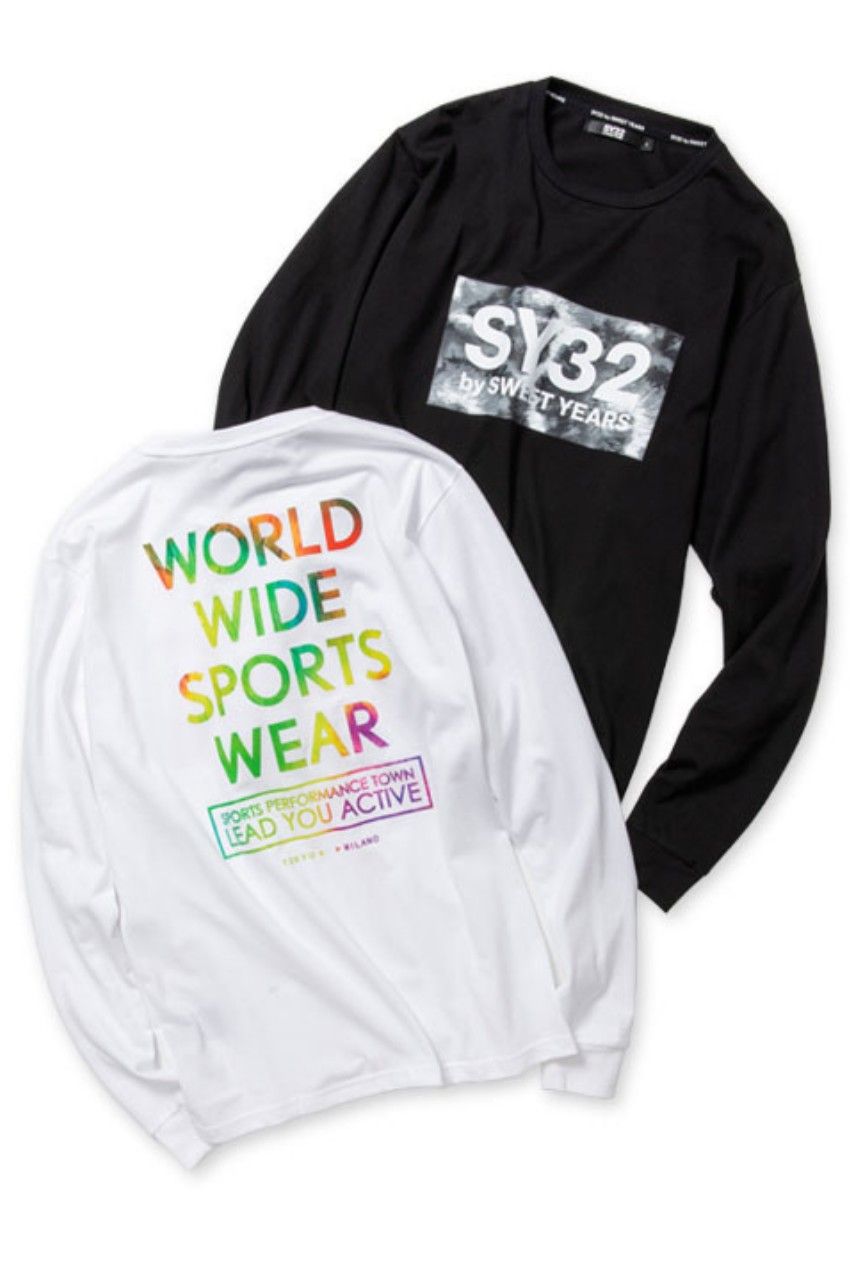 TIE DYE LOGO L/S TEE / ロゴロングスリーブTEE