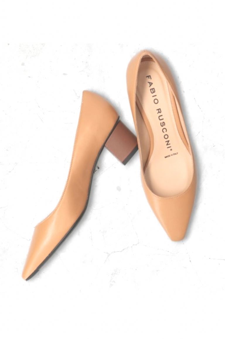 FABIO RUSCONI - FABIO RUSCONI POINTEDTOE STREETHEELS PUMPS