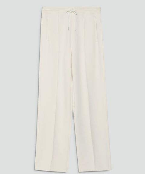 Double Knit N Track Pant(アイボリー)レーヨン / ウォッシャブル / 手洗い可 / 01-5306007