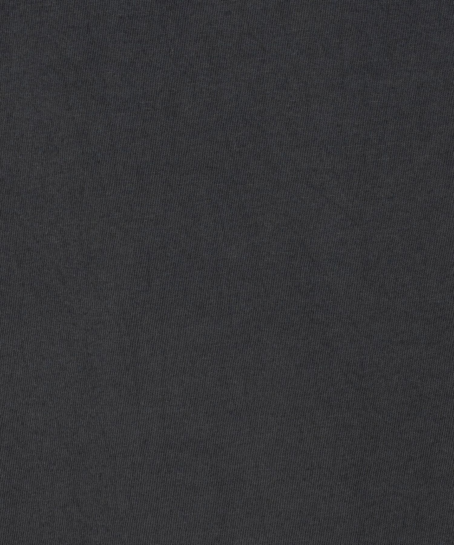 コットンロゴプリント Tシャツ (チャコールグレー) コットン / 厚み普通 / 伸縮性あり / 手洗可 / 12-03-62-03301