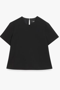 Theory ADMIRAL CREPE ジレ　ベスト　美品 セオリー Theory ADMIRAL CREPE SS ALINE TO （ブラウン