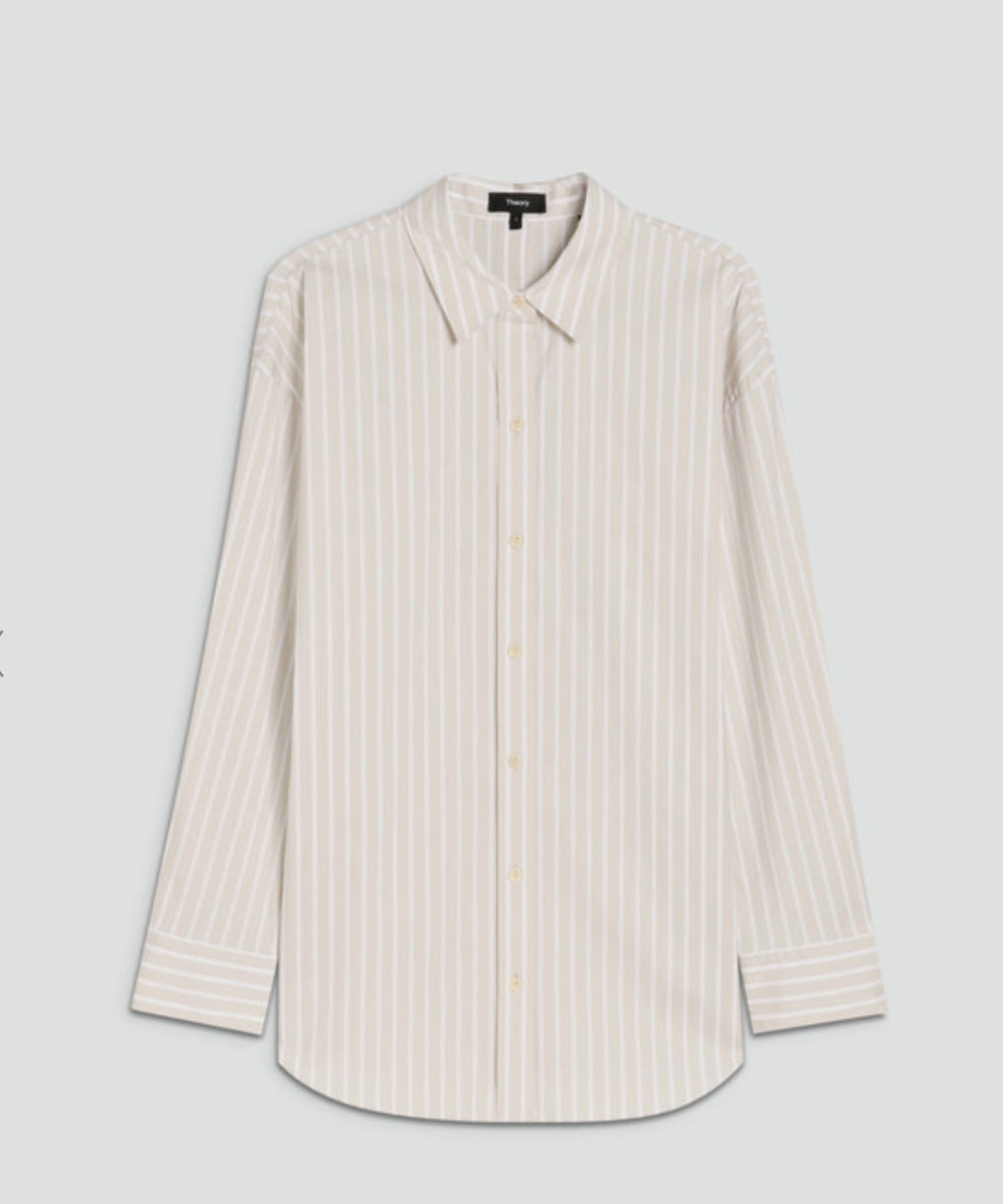 Striped Shirt W Placket Mens Shirt ( サンドマルチ) 綿 / 前後ボタン有り / ストレッチ / 手洗可 / 01-6108219