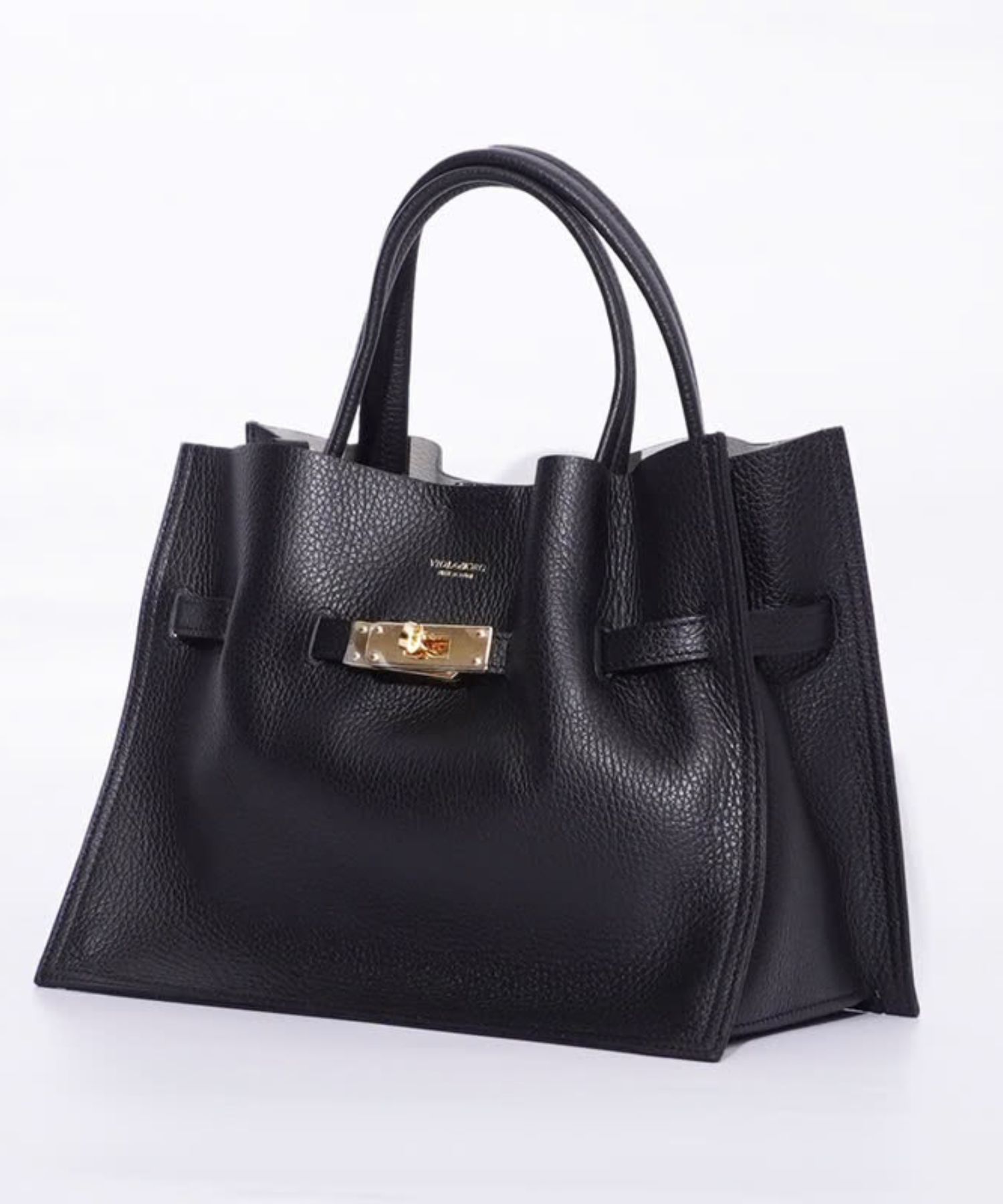 TRERO (トレロ) BLACK/GRAY / 牛革 / マグネット開閉 / ショルダーストラップ /V-1496