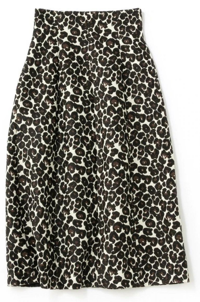 uncrave - LEOPARD JACQUARD SKIRT/レオパードジャガードスカート | LA