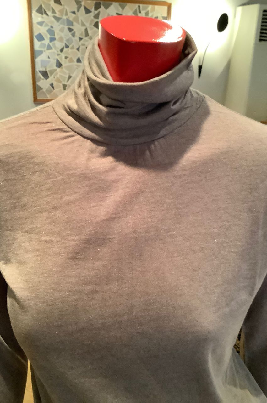 SHEER TURTLENECK PULLOVER / シアータートルネックプルオーバー
