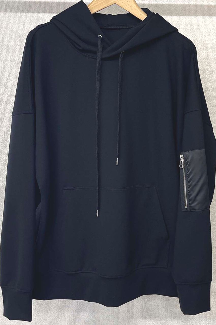 MILITARY POCKET LOOSE HOODIE / ミリタリーポケットルーズパーカー