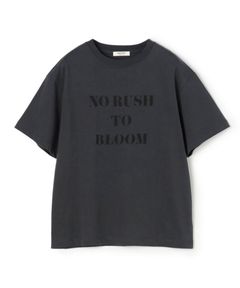 コットンロゴプリント Tシャツ (ブラック) コットン/ 伸縮性有り / フロントロゴ / 手洗可 / 12-03-62-03201