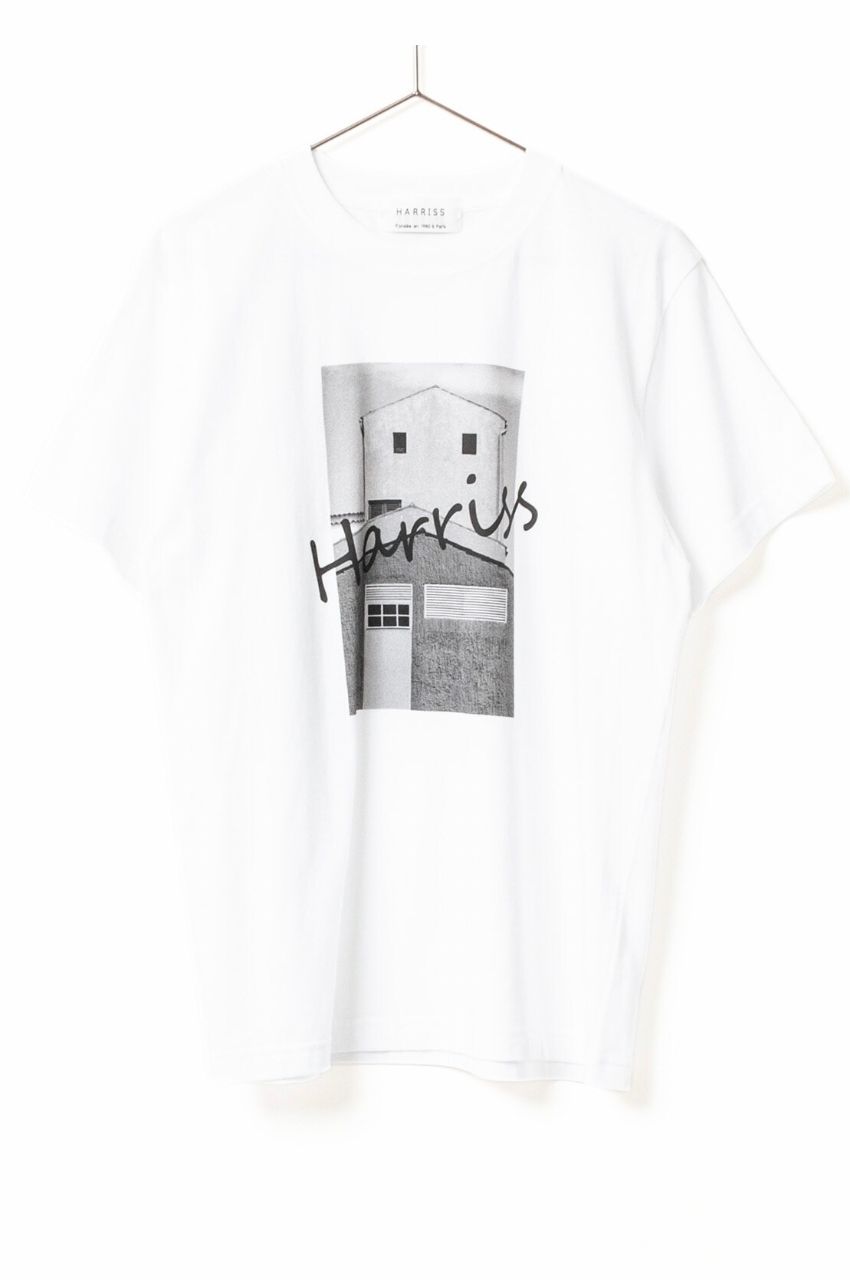 Original Print T-shirt (オフホワイト・ロゴブラック) 綿 /  ロゴプリント / 手洗い可 / FK251-41223