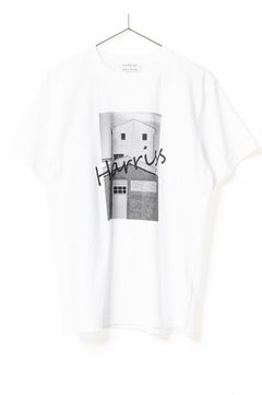Original Print T-shirt (オフホワイト・ロゴブラック) 綿 /  ロゴプリント / 手洗い可 / FK251-41223