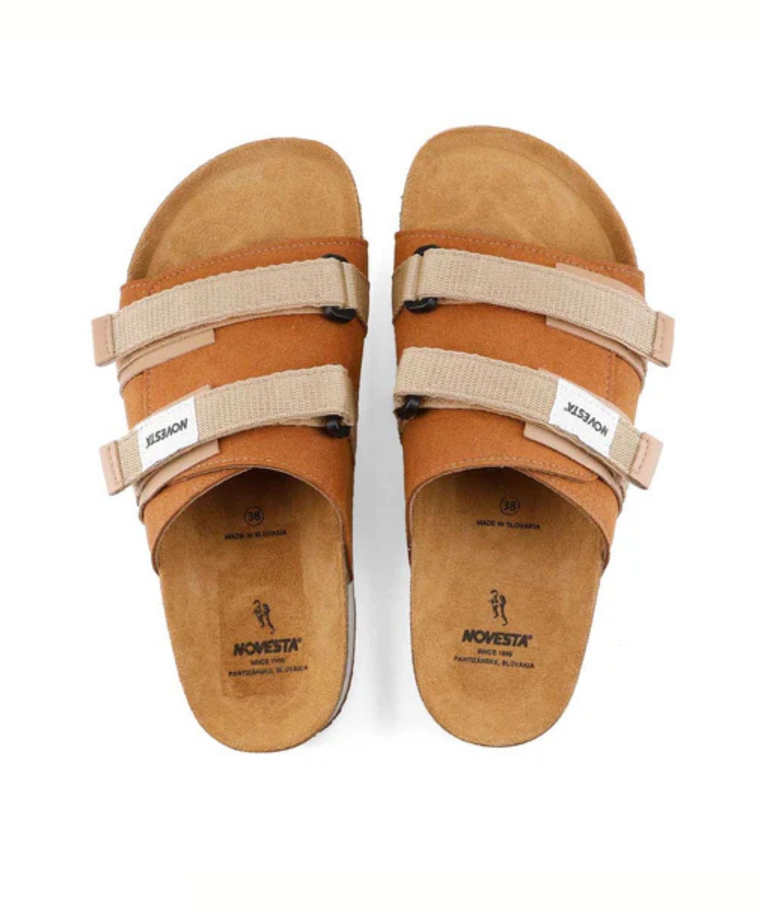 PARTISAN SANDAL(  CAMEL ) SYNTHETIC LEATHER / ラバーソール / PETA認証のヴィーガンモデル / PT-2025S-CC-CA
