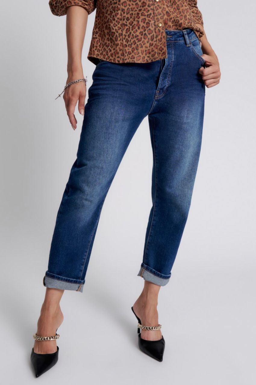 LUXE POWER BLUE BANDIT RELAXED JEANS/リュクスパワーブルーバンディットリラックスジーンズ