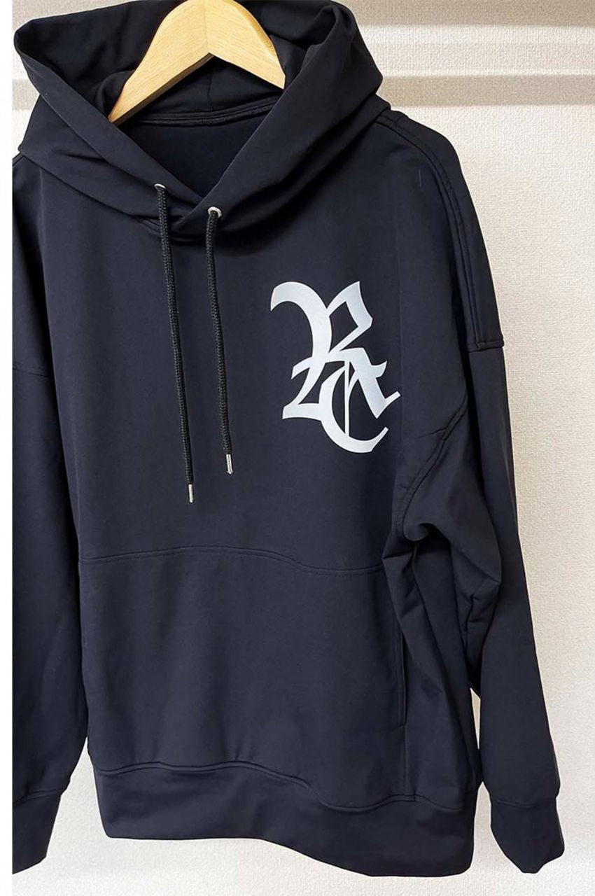 RC NYLON FLEECE LOOSE HOODIE / RCロゴナイロンパーカー