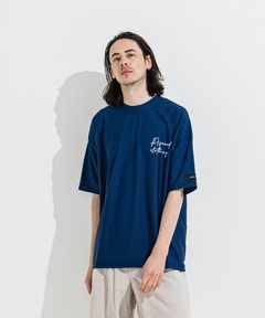 ID RUSH OVER T (NAVY) ポリエステル / サンプロテクション効果 /エクセレントクラスUVカット / フロントとバックにIDロゴ  / RC36-T-011