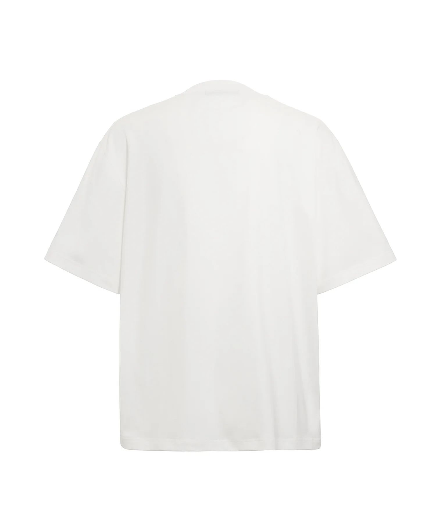 【 MEN】SISIFO シージオ Tシャツ ( アイボリー) 綿 / Dリングフラップポケット/ 柔らかい / 左袖ロゴワッペン / MCKZ0422083588