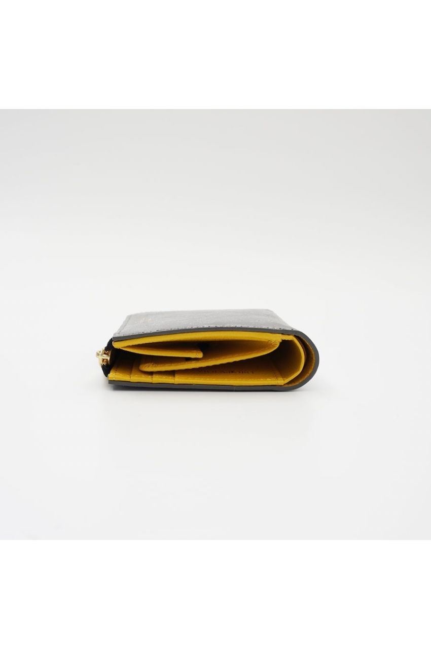 PORTA / ポルタ (Silver) / メタリックレザー / L字型2つ折財布 / V-5063