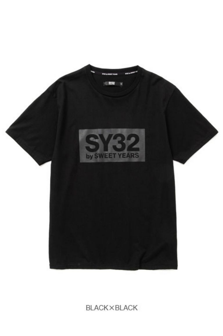 国内発送【SY32 by SWEETYEARS】BOX LOGO TEE SY32 by SWEET YEARS - BOX LOGO TEE / ボックスロゴTシャツ
