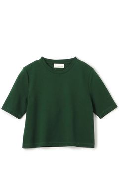 uncrave - コットンミラノショート丈Tシャツ(ホワイト)綿