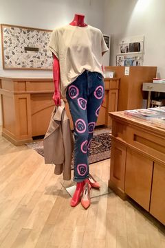 ALL SMILES HIGH WAIST AWESOME BAGGIES DENIM JEANS / スマイル ハイウエストデニム
