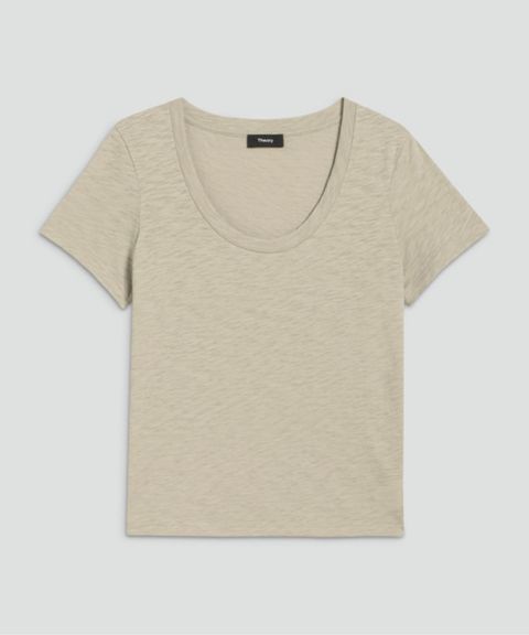 Nebulous P Open Neck  Tee (ウォームピューター) 綿 / ウォッシャブル / 手洗い可 / 01-6201016