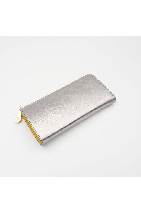 PORTA / ポルタ (Silver) / メタリックレザー L字型財布 / V-5066