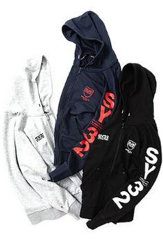 SHIELD LOGO/ ZIP HOODIE