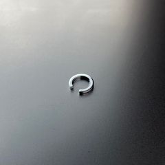 【ASSET SILVER】イヤーカフ・線形四角 / シルバー925 / 細身 / 線径1.4mm