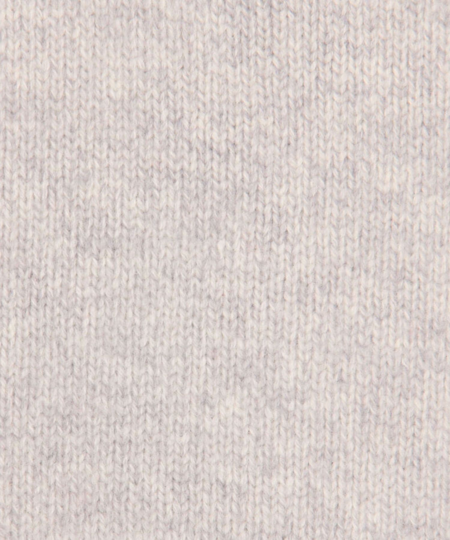 ラムカシミヤ Vネックプルオーバー (ライトグレー) ウール / 袖口スリット /やや厚手 / 伸縮性有り / 12-02-44-02705