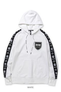 LINE TAPE P/O HOODIE / ラインテーププルオーバーフーディー