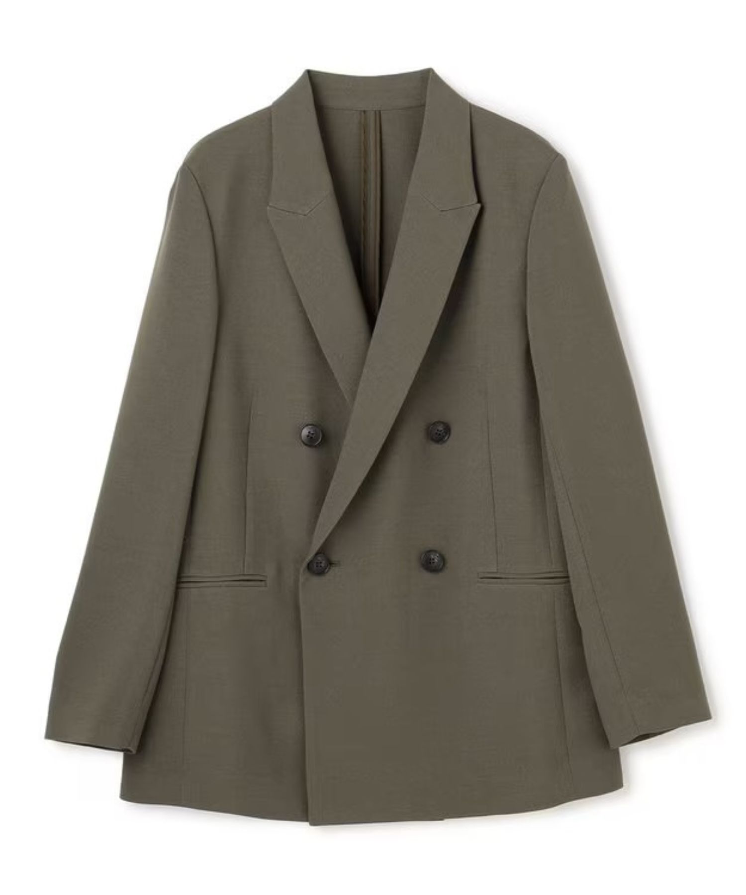 ウォッシャブルドライサップジャケット(ストレート) ポリエステル / ボクシーシルエット / JKUVLM0400