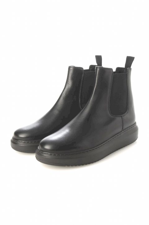 CORSO ROMA9 ブラックレザーシューズ 未使用】CORSO ROMA9 フラットシューズ ミュール レザー