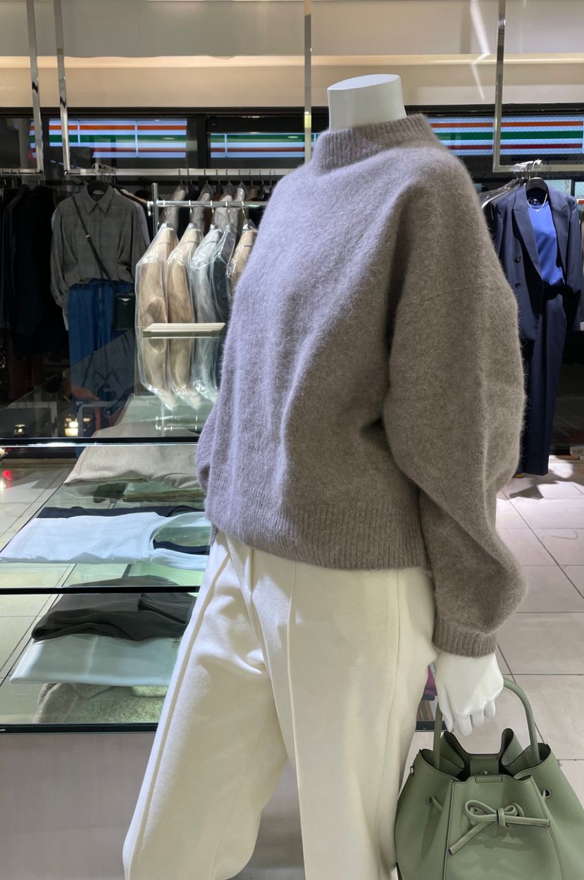 FOX WOOL OVER SIZE l KT/フォックスウールオーバーサイズニット