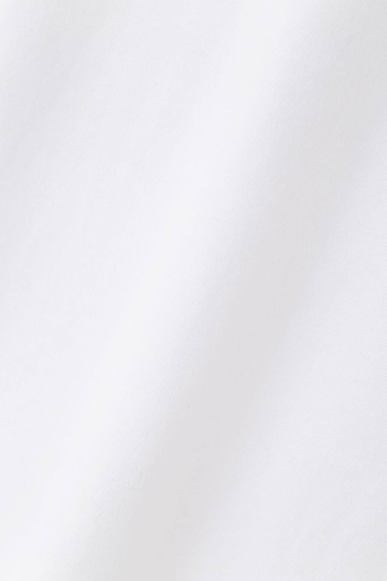 [THE HOLIDAY CLOSET] ロゴロンT（ホワイト）綿 100% / カットソー素材 / ストレッチ / 脇スリット有り / ウォッシャブル
